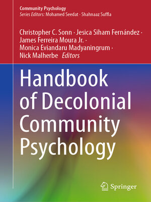 cover image of Handbook of Decolonial Community Psychology